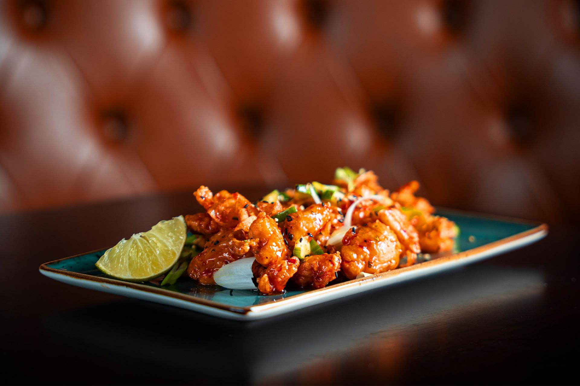 chili chicken bites